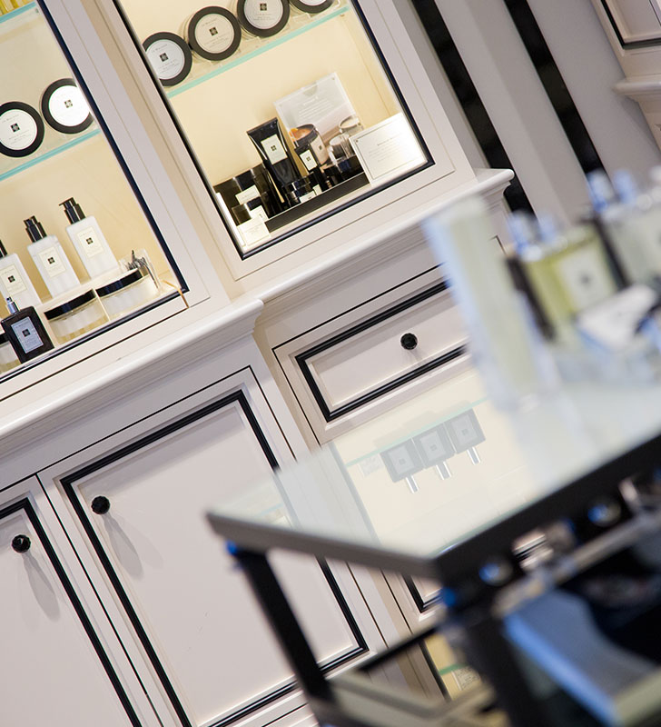 Jo Malone | Daw Green Luxury Retail Shop-Fitter Specialists